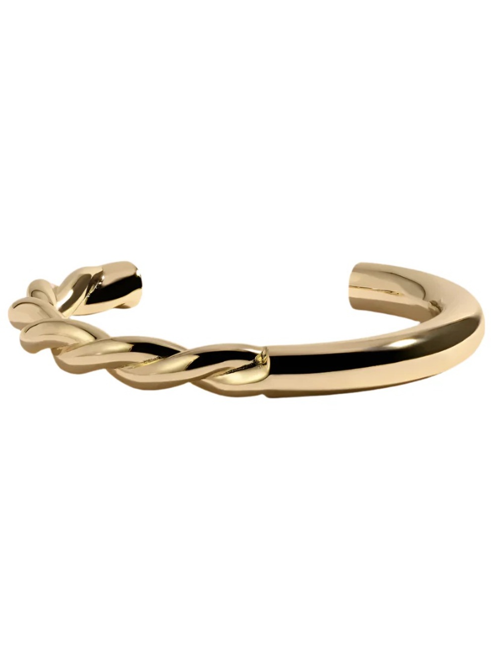Lili Claspe Lilou Gold Cuff Bracelet
